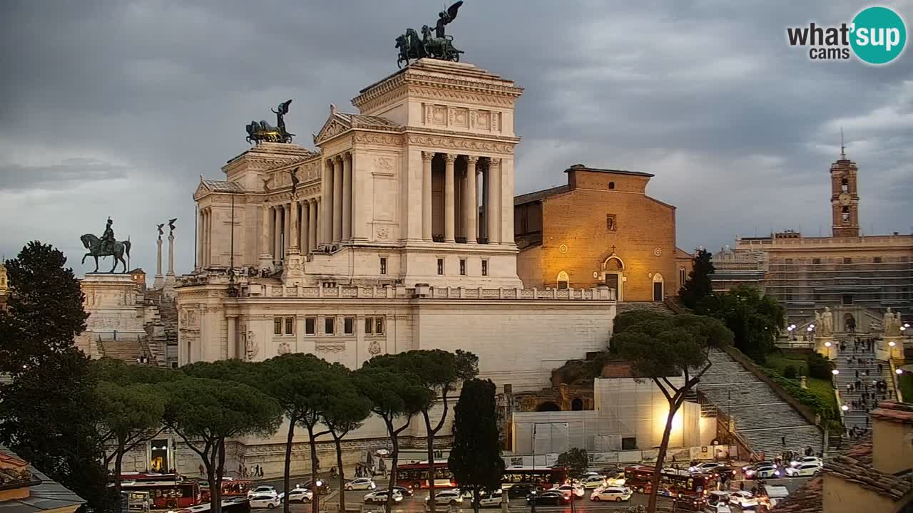 Roma Camera en vivo – Vittoriano webcam – Altare della Patria