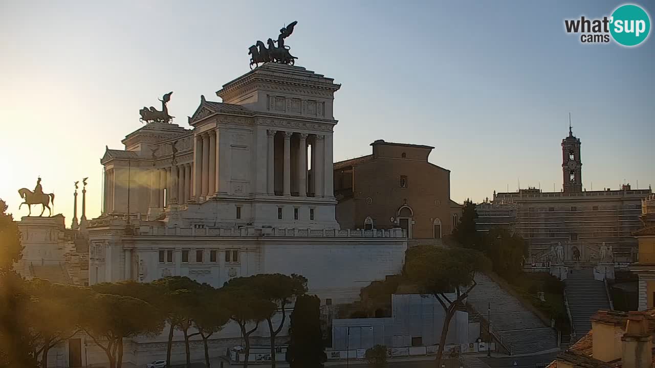 Roma Camera en vivo – Vittoriano webcam – Altare della Patria