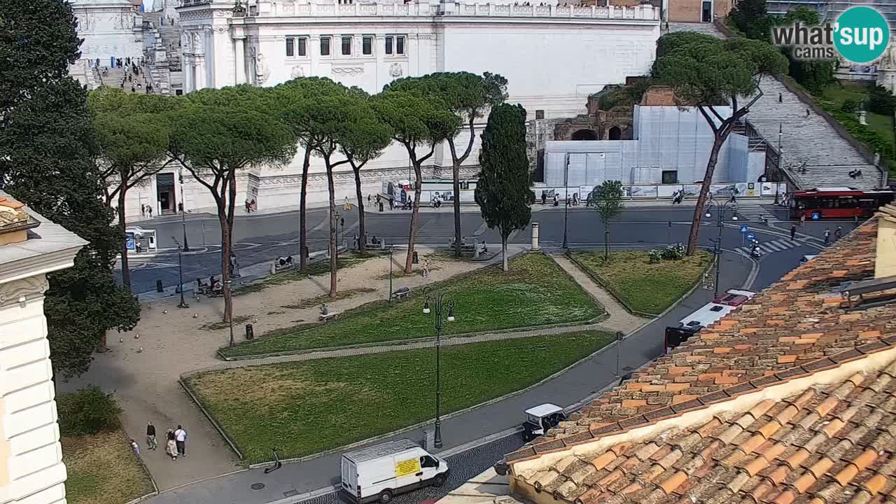 Roma Livecam – Vittoriano webcam – Altare della Patria
