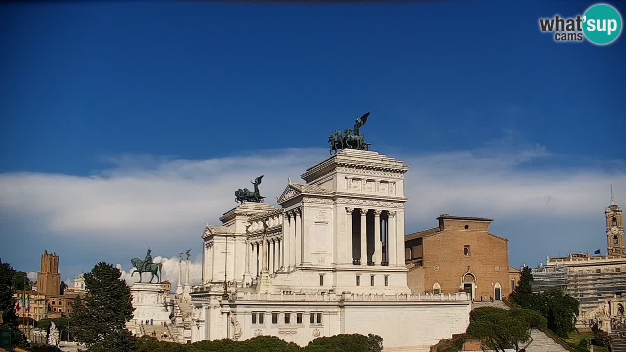 Rome Livecam – Vittoriano webcam – Altare della Patria