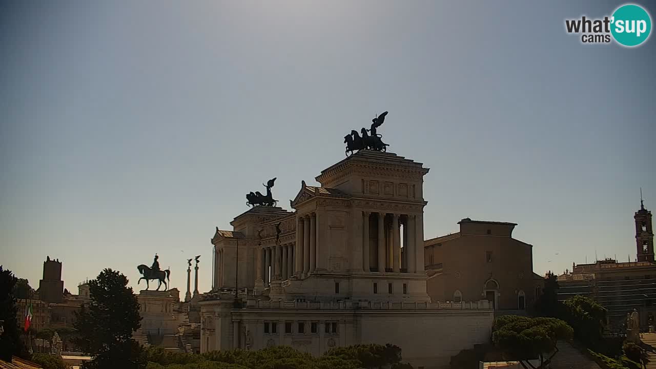 Rome Livecam – Vittoriano webcam – Altare della Patria