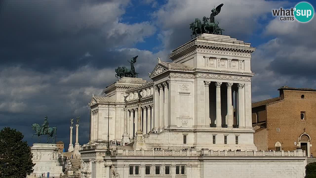 Rome Livecam – Vittoriano webcam – Altare della Patria