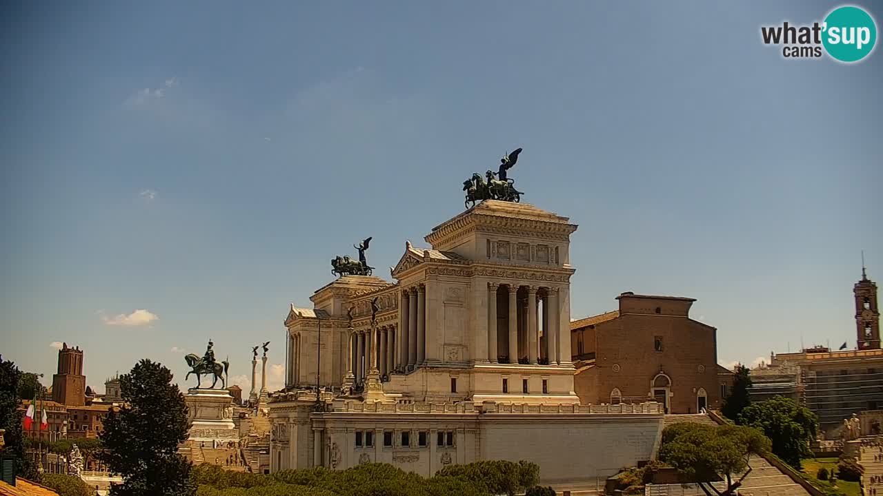 Rome Livecam – Vittoriano webcam – Altare della Patria