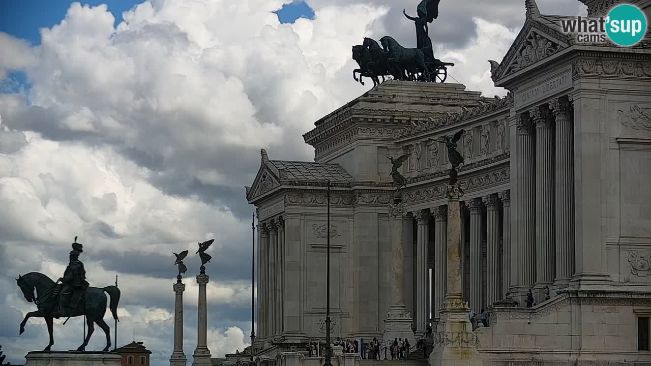 Roma Livecam – Vittoriano webcam – Altare della Patria