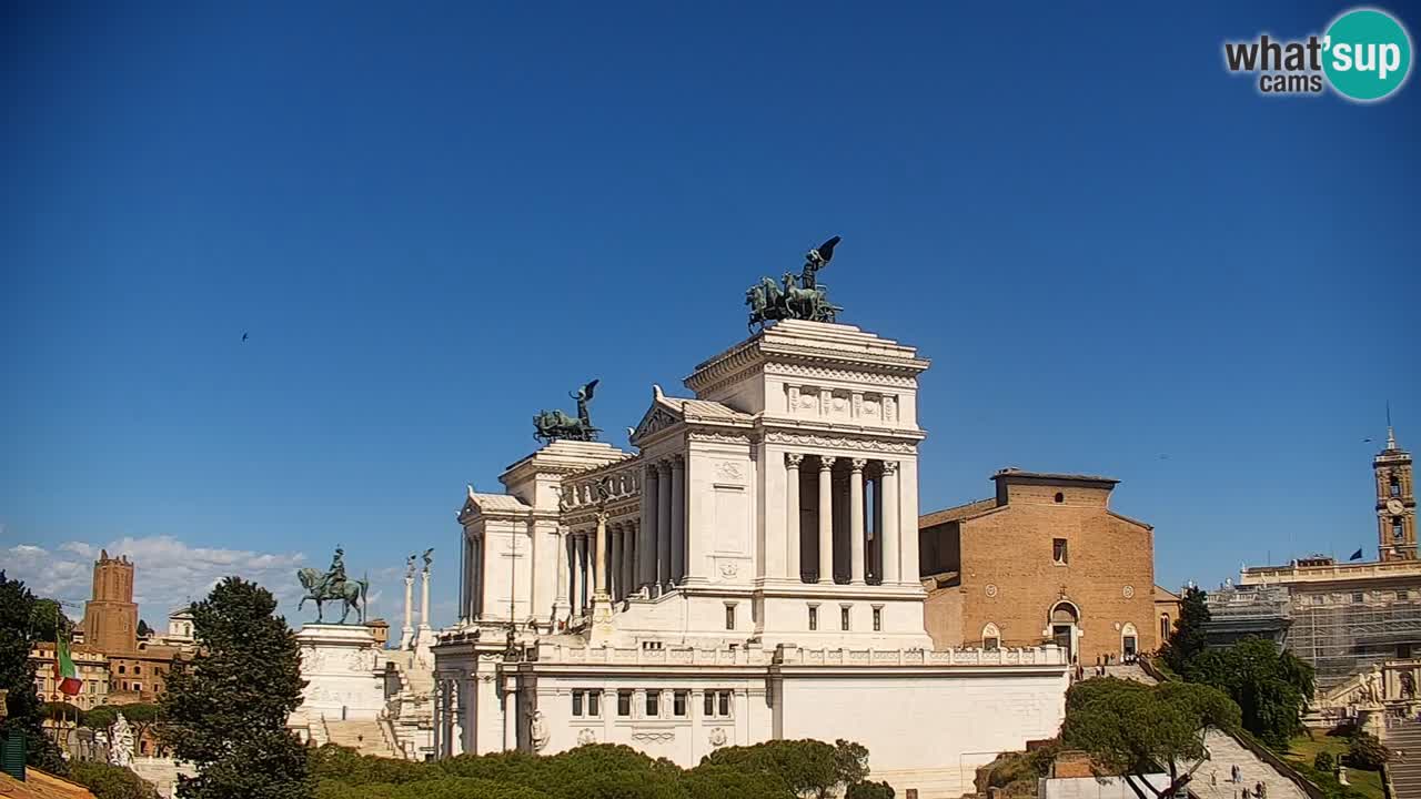 Rome Livecam – Vittoriano webcam – Autel de La Patrie