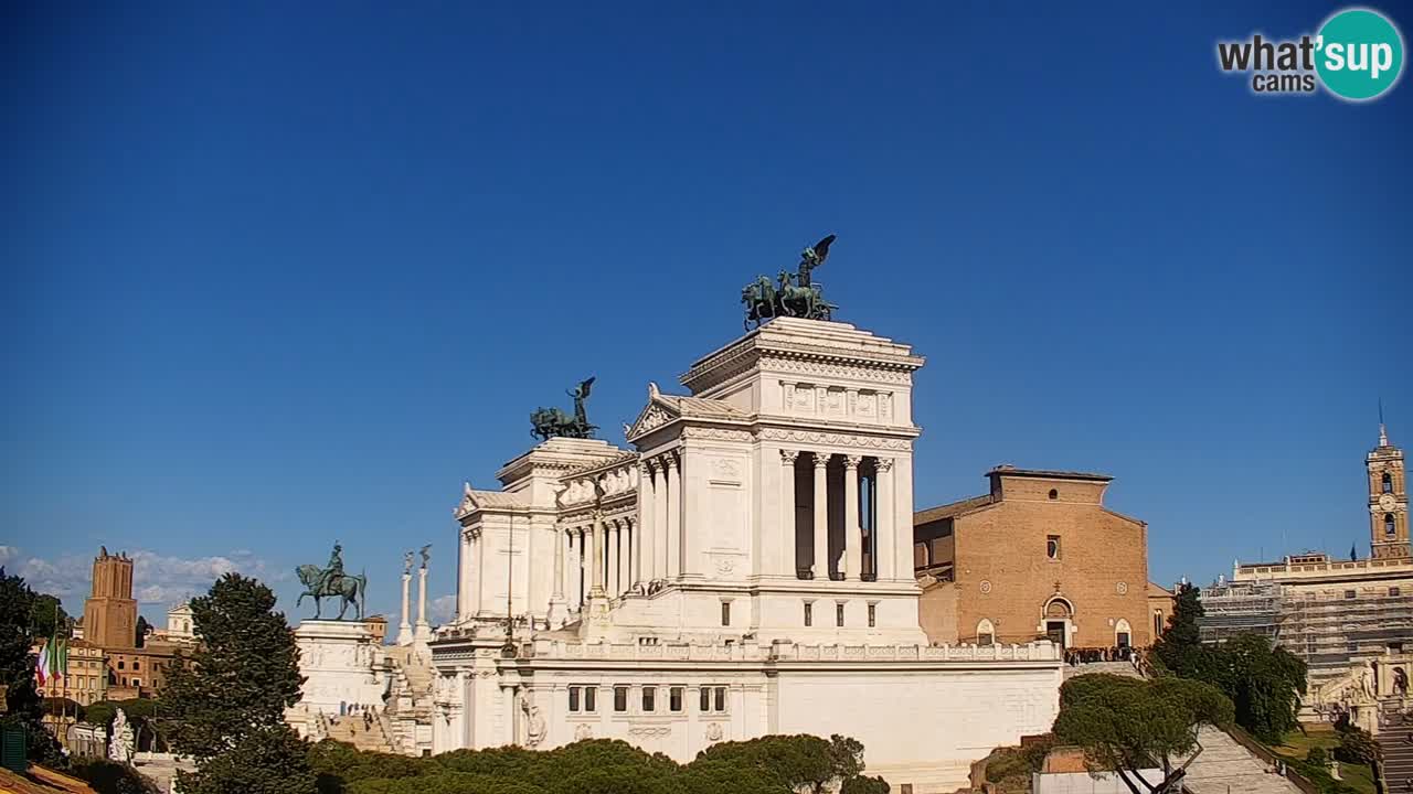 Rome Livecam – Vittoriano webcam – Autel de La Patrie