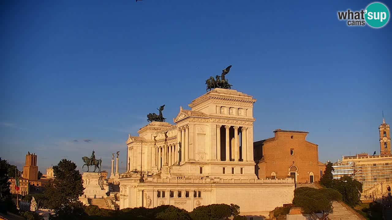 Rome Livecam – Vittoriano webcam – Autel de La Patrie
