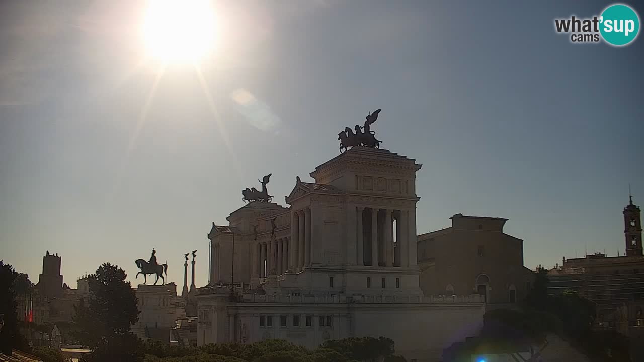 Rome Livecam – Vittoriano webcam – Autel de La Patrie
