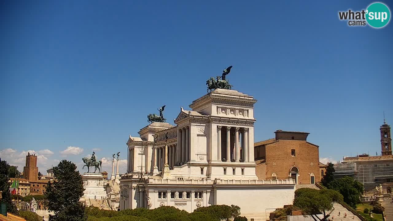 Roma Camera en vivo – Vittoriano webcam – Altare della Patria