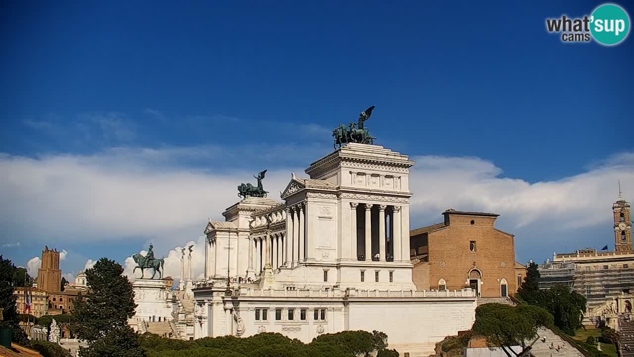 Rome Livecam – Vittoriano webcam – Altare della Patria
