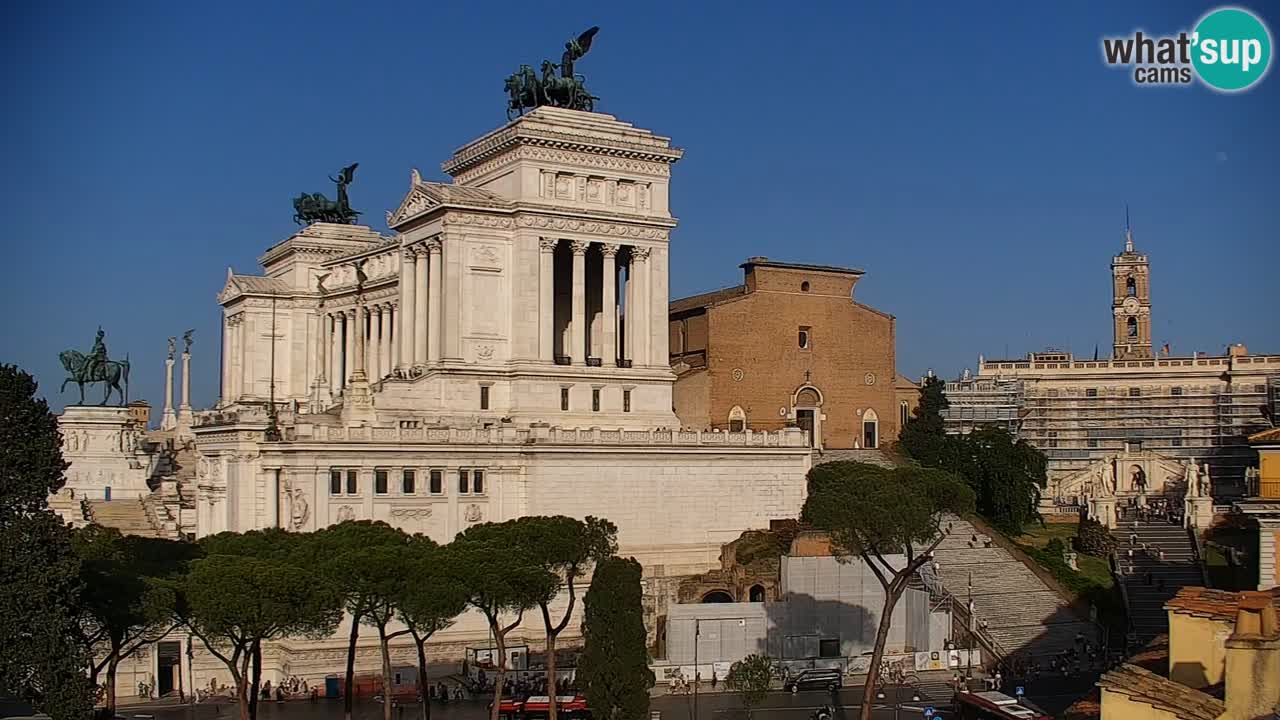 Rom Webcam – Vittoriano – Altar des Vaterlands