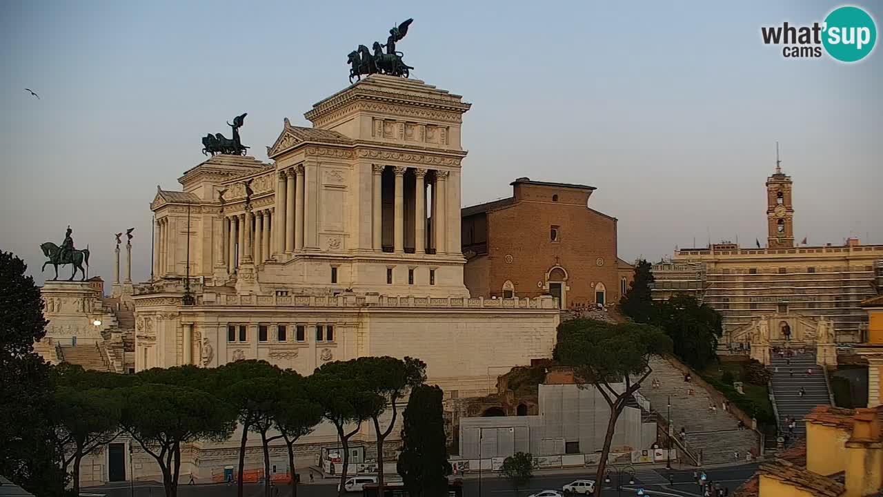 Rome Livecam – Vittoriano webcam – Altare della Patria