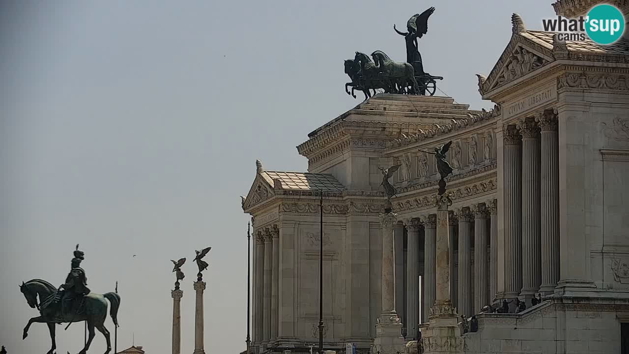 Rome Livecam – Vittoriano webcam – Altare della Patria