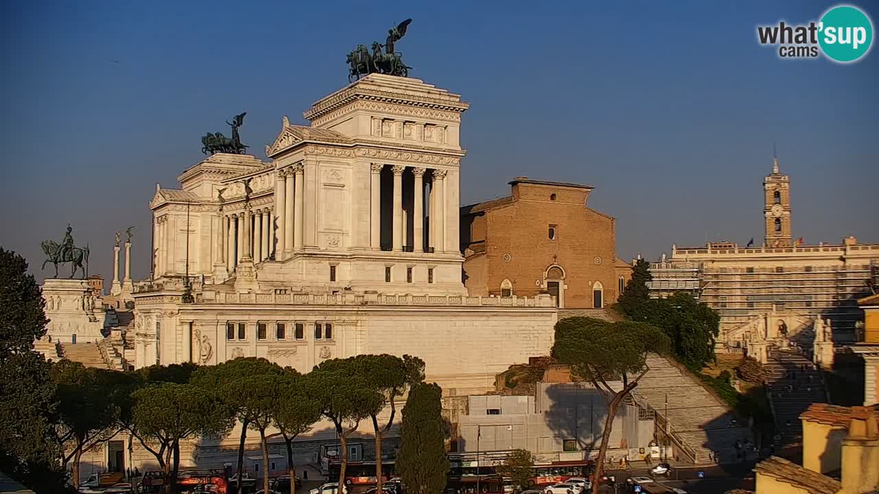Rome Livecam – Vittoriano webcam – Altare della Patria