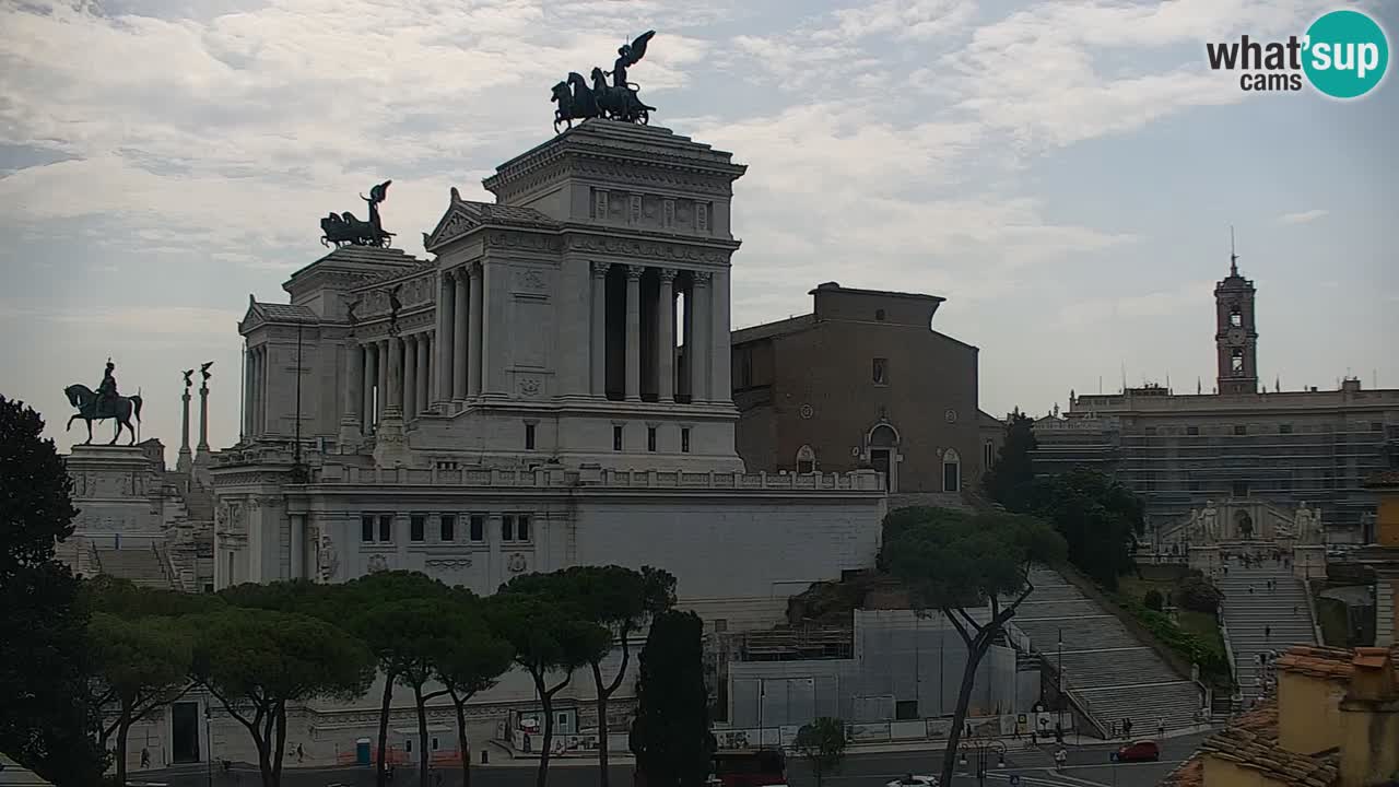 Rome Livecam – Vittoriano webcam – Altare della Patria