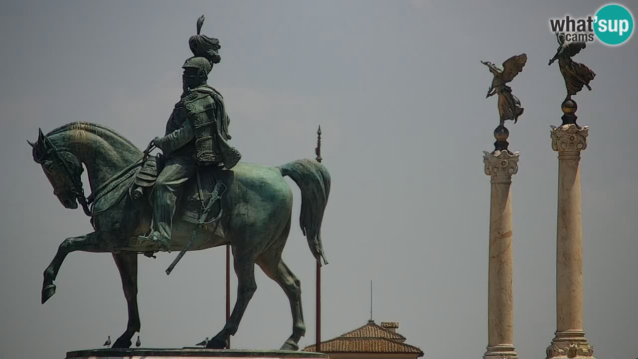 Rome Livecam – Vittoriano webcam – Altare della Patria