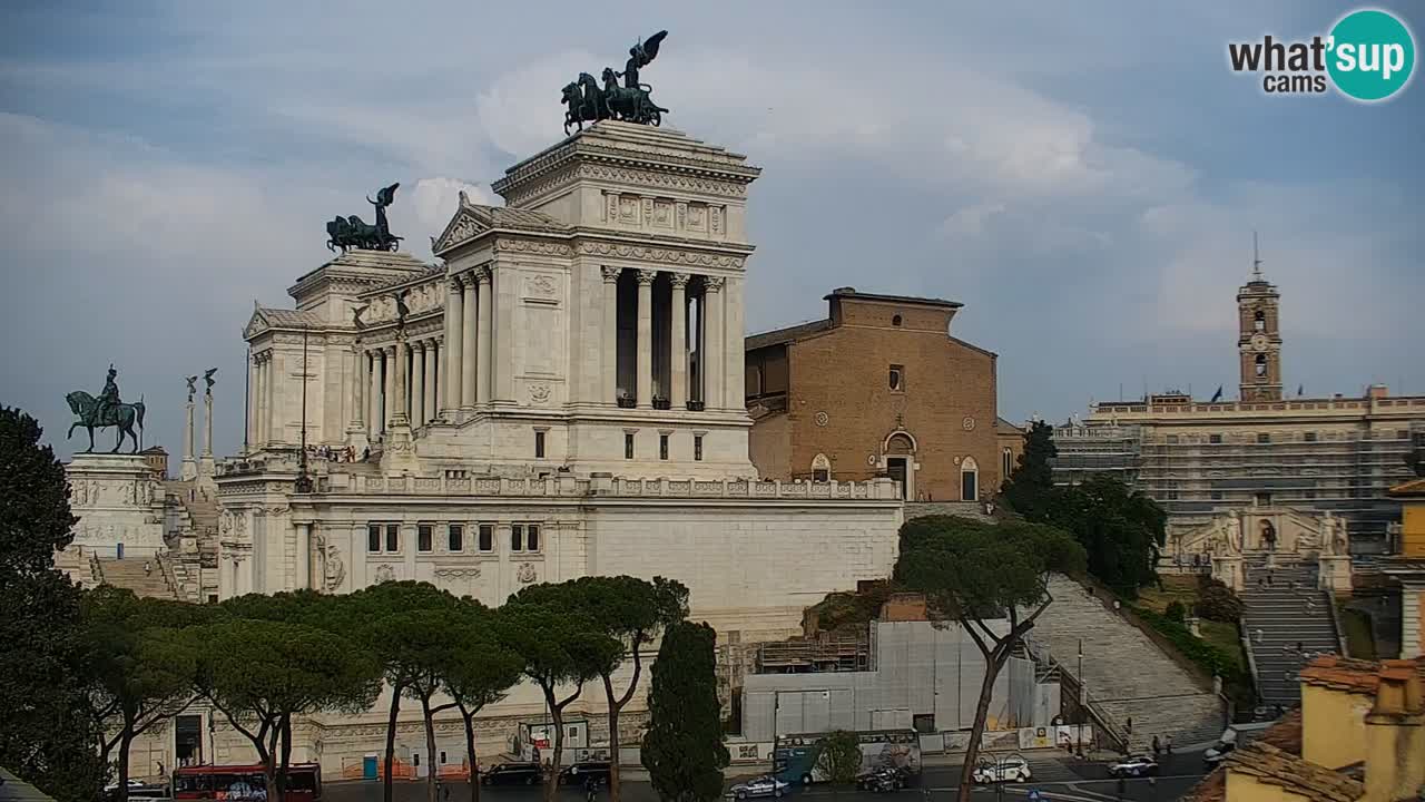 Rome Livecam – Vittoriano webcam – Altare della Patria
