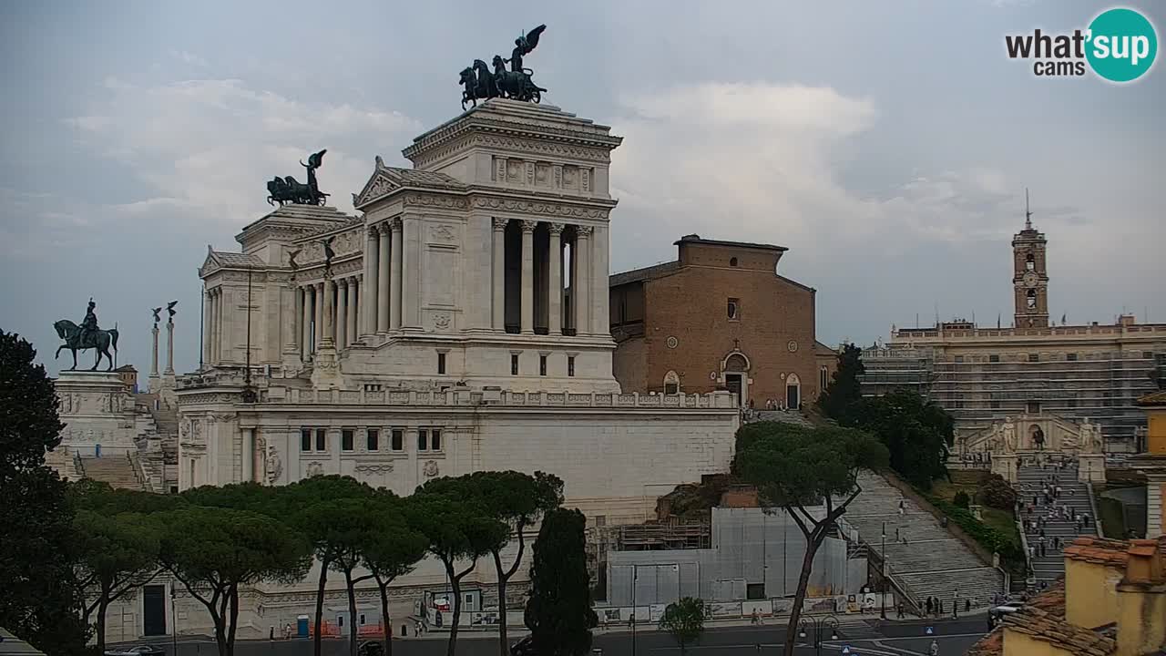 Rome Livecam – Vittoriano webcam – Altare della Patria