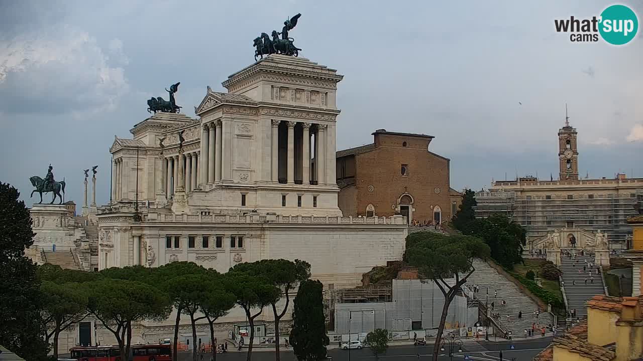 Rome Livecam – Vittoriano webcam – Altare della Patria