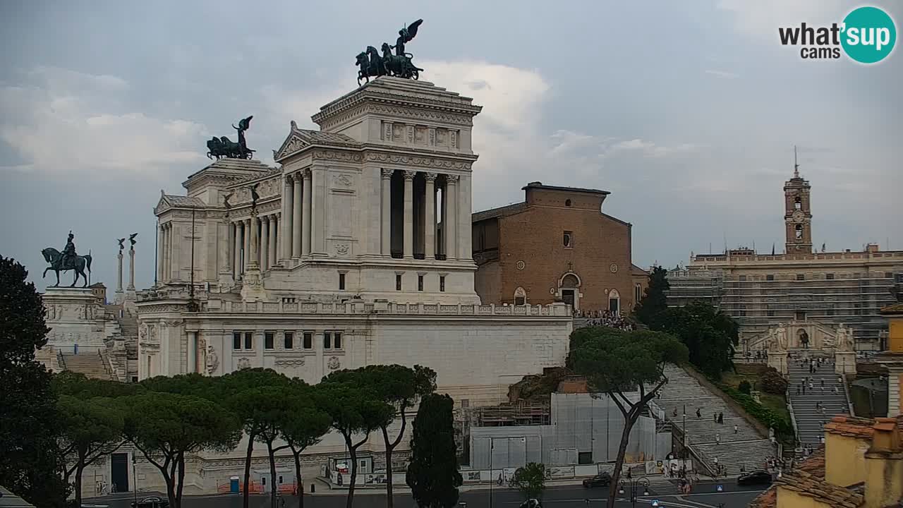 Rome Livecam – Vittoriano webcam – Altare della Patria
