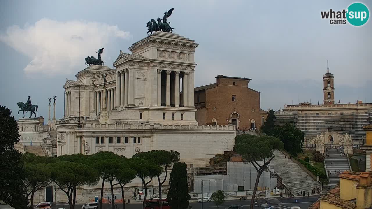 Rome Livecam – Vittoriano webcam – Altare della Patria