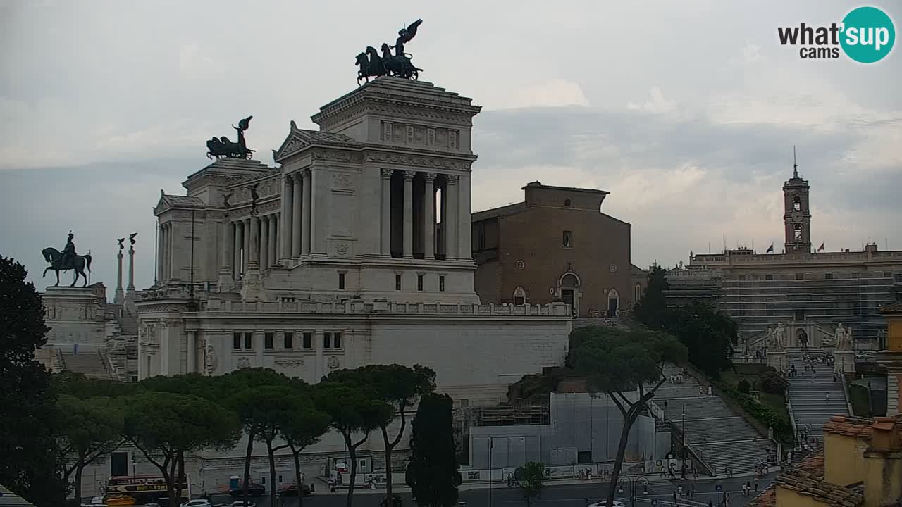 Rome Livecam – Vittoriano webcam – Altare della Patria