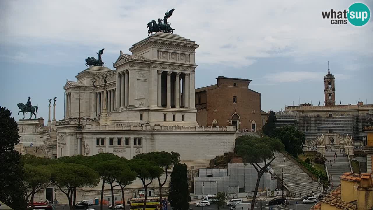 Rome Livecam – Vittoriano webcam – Altare della Patria