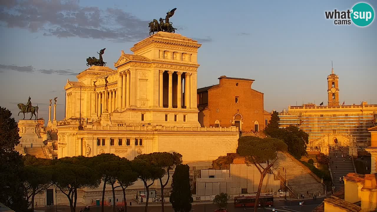 Rome Livecam – Vittoriano webcam – Altare della Patria