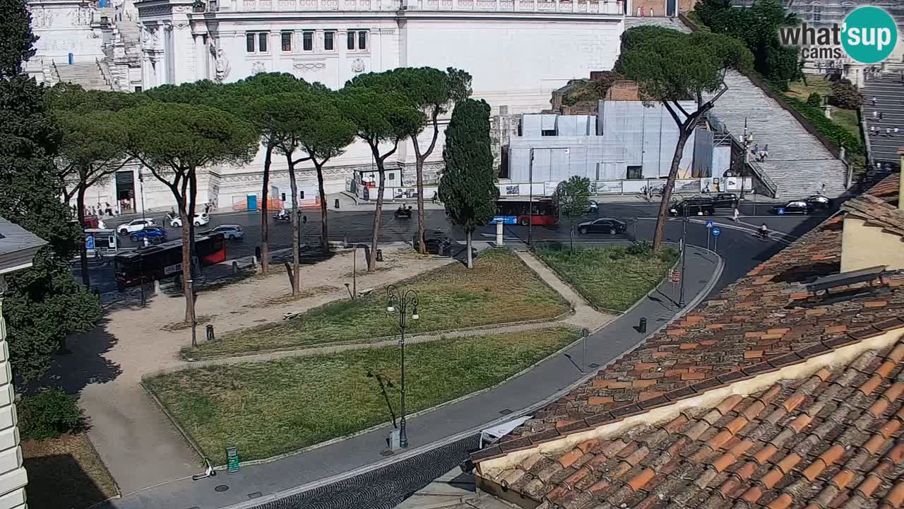 Roma Camera en vivo – Vittoriano webcam – Altare della Patria