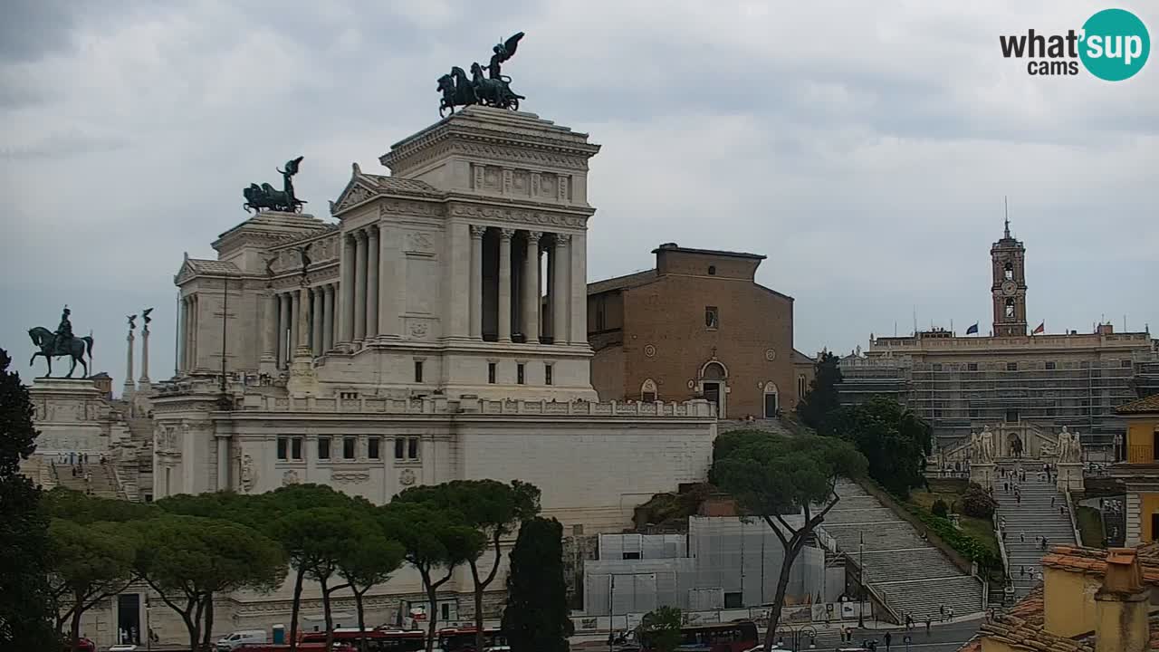 Rome Livecam – Vittoriano webcam – Autel de La Patrie
