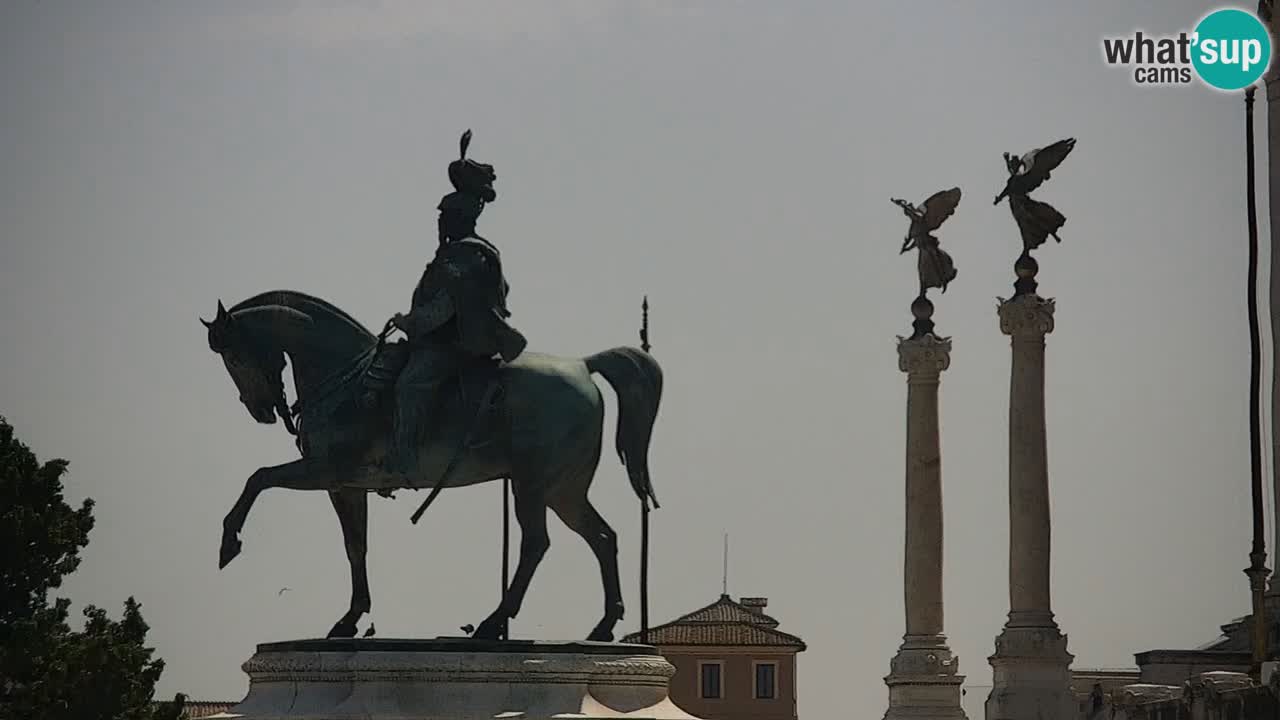 Rome Livecam – Vittoriano webcam – Autel de La Patrie