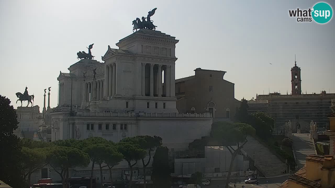 Rome Livecam – Vittoriano webcam – Autel de La Patrie