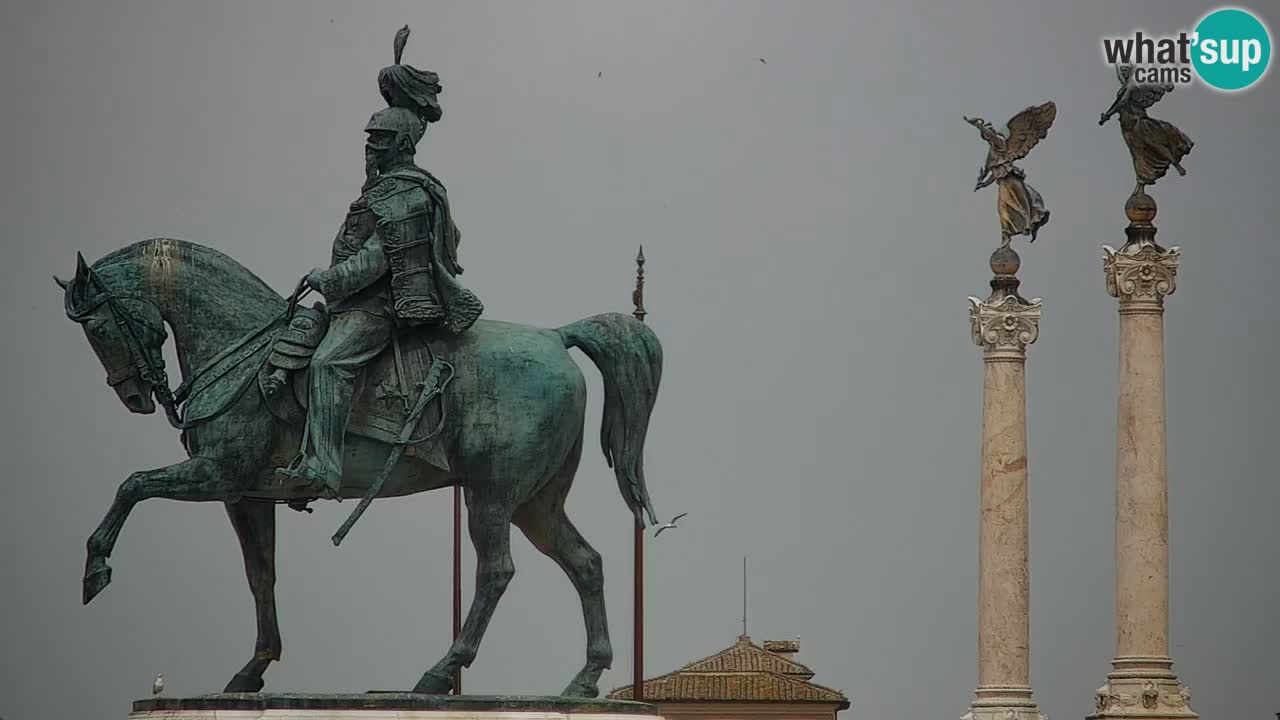 Rome Livecam – Vittoriano webcam – Altare della Patria