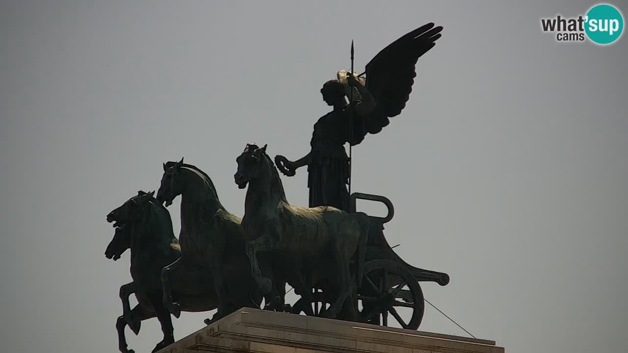 Roma Livecam – Vittoriano webcam – Altare della Patria