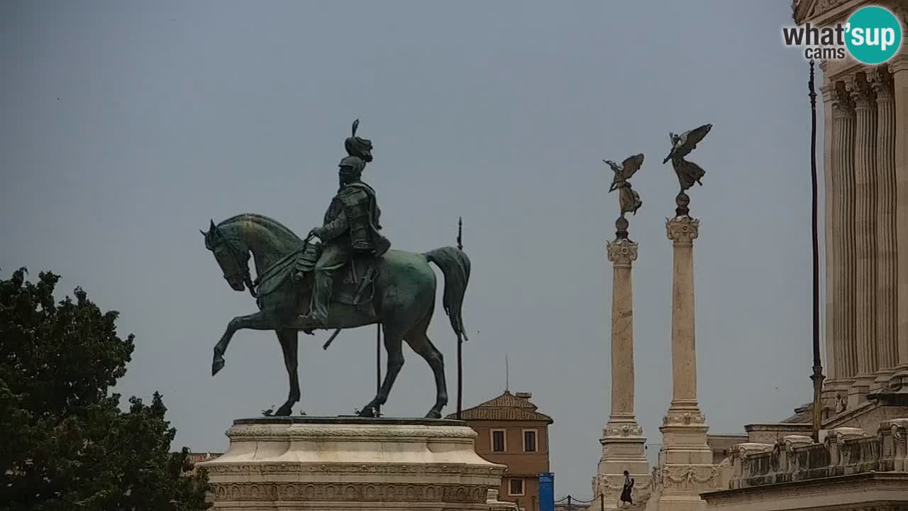 Roma Camera en vivo – Vittoriano webcam – Altare della Patria