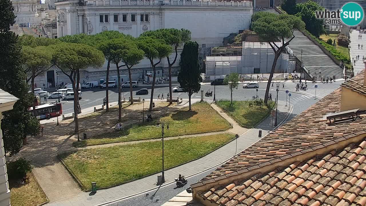 Roma Camera en vivo – Vittoriano webcam – Altare della Patria