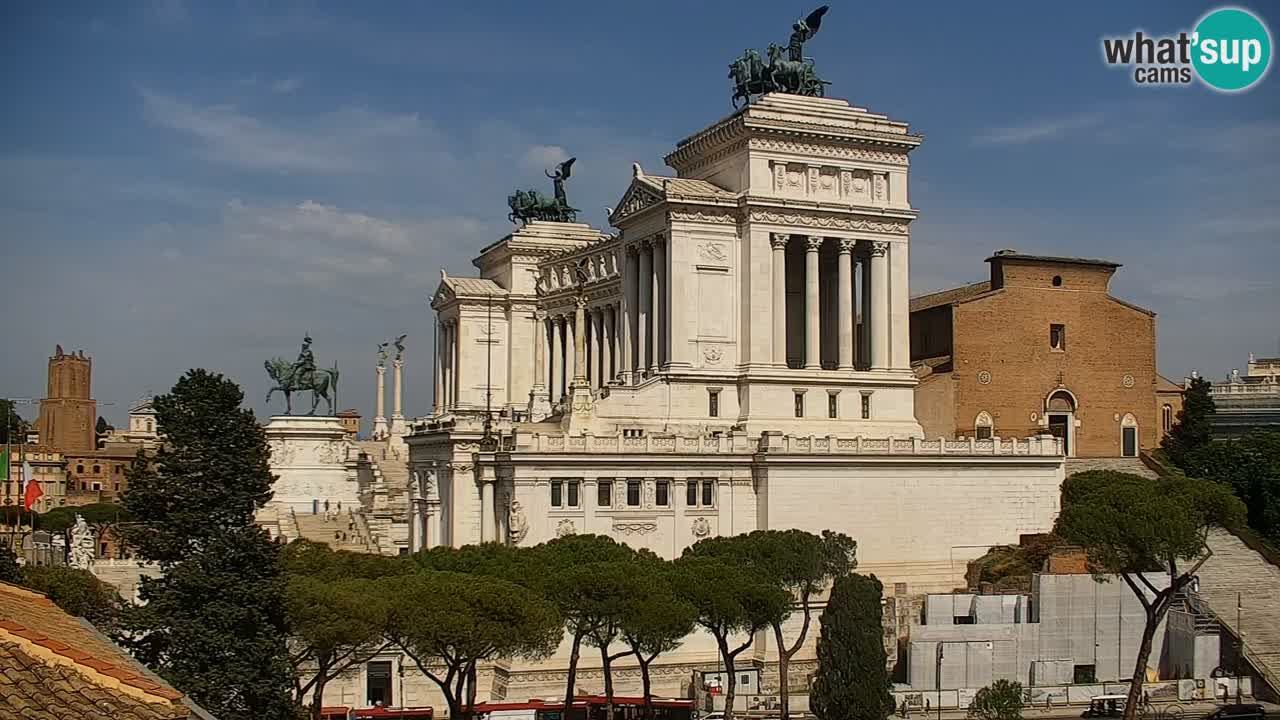 Roma Camera en vivo – Vittoriano webcam – Altare della Patria