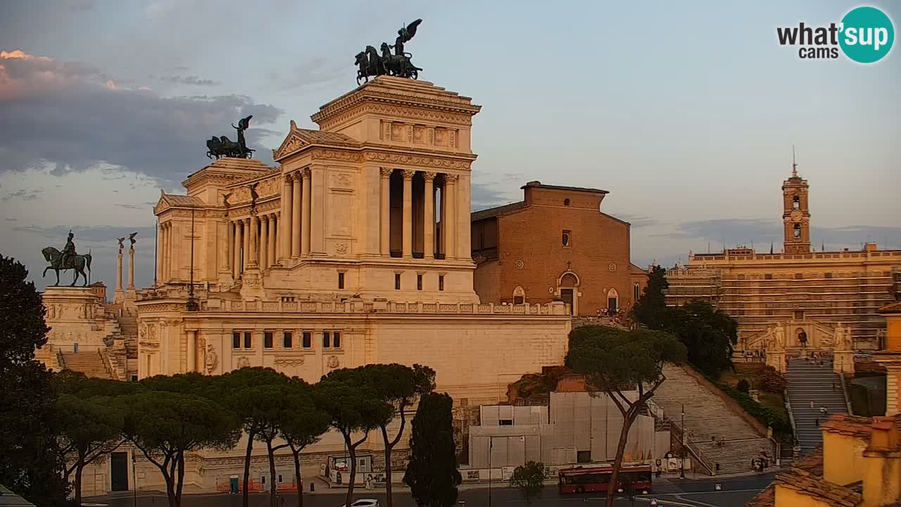 Roma Livecam – Vittoriano webcam – Altare della Patria