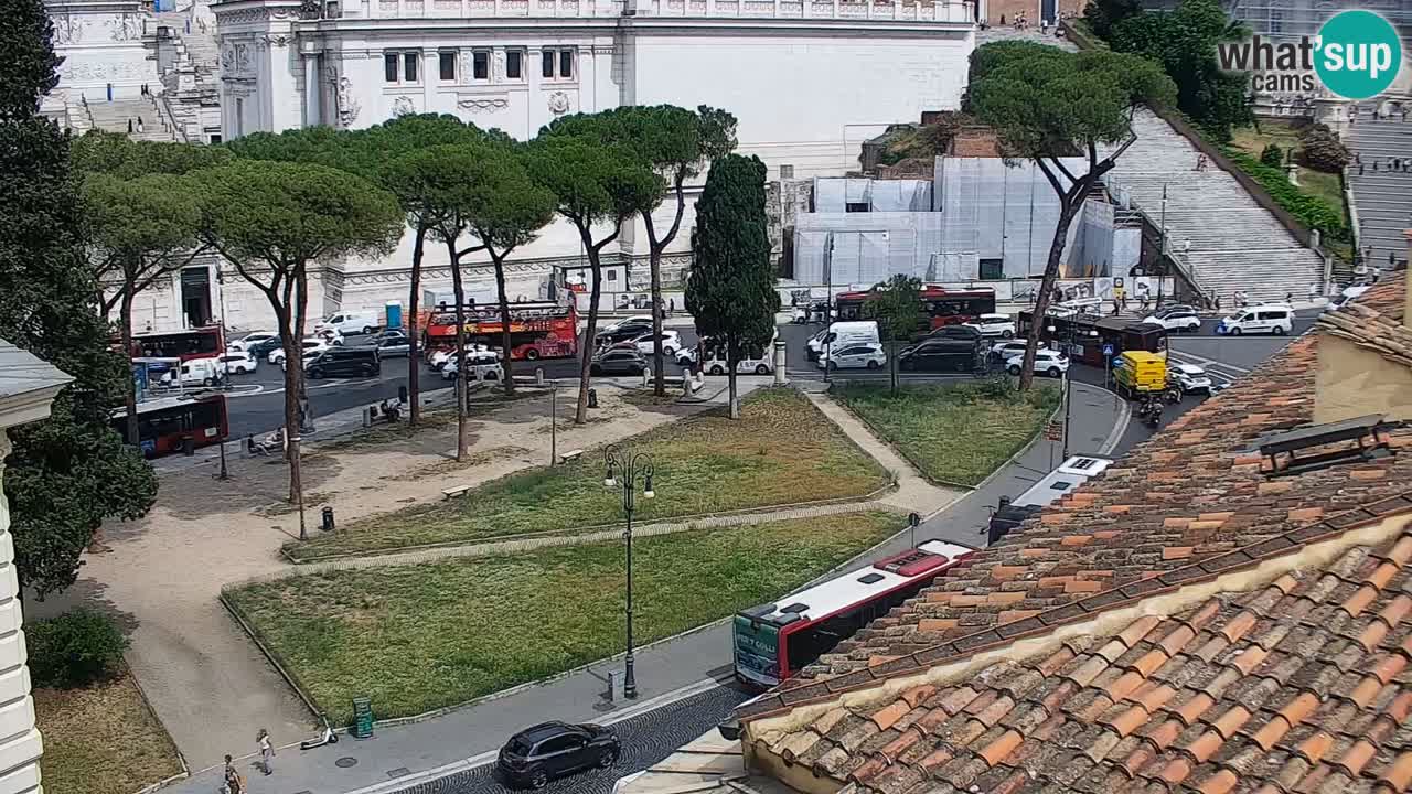 Rome Livecam – Vittoriano webcam – Autel de La Patrie