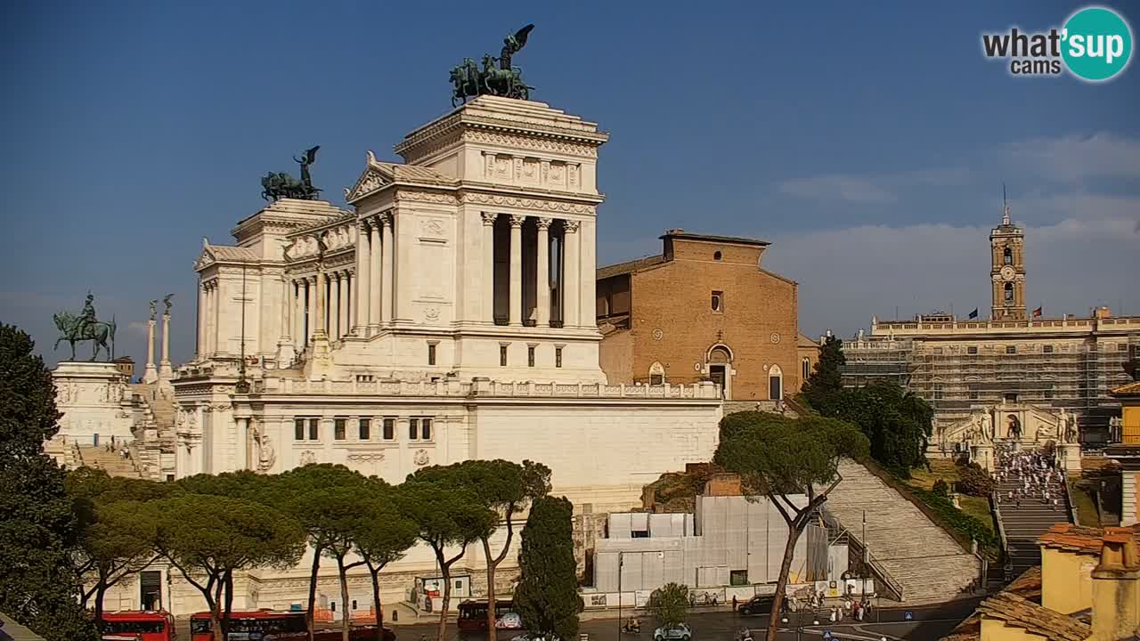 Rom Webcam – Vittoriano – Altar des Vaterlands