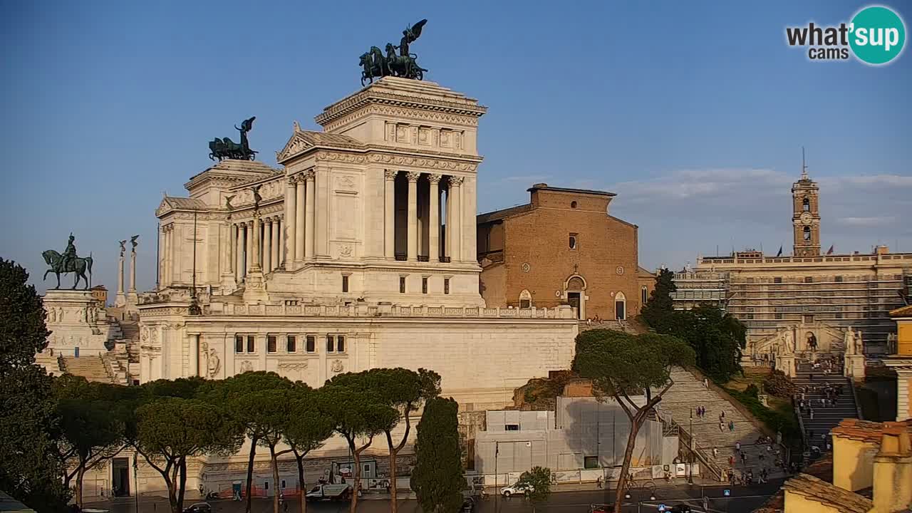 Roma Livecam – Vittoriano webcam – Altare della Patria