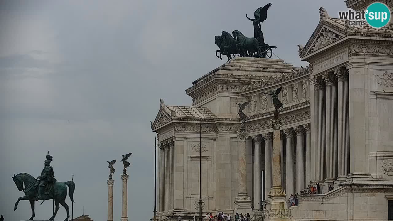 Rome Livecam – Vittoriano webcam – Autel de La Patrie