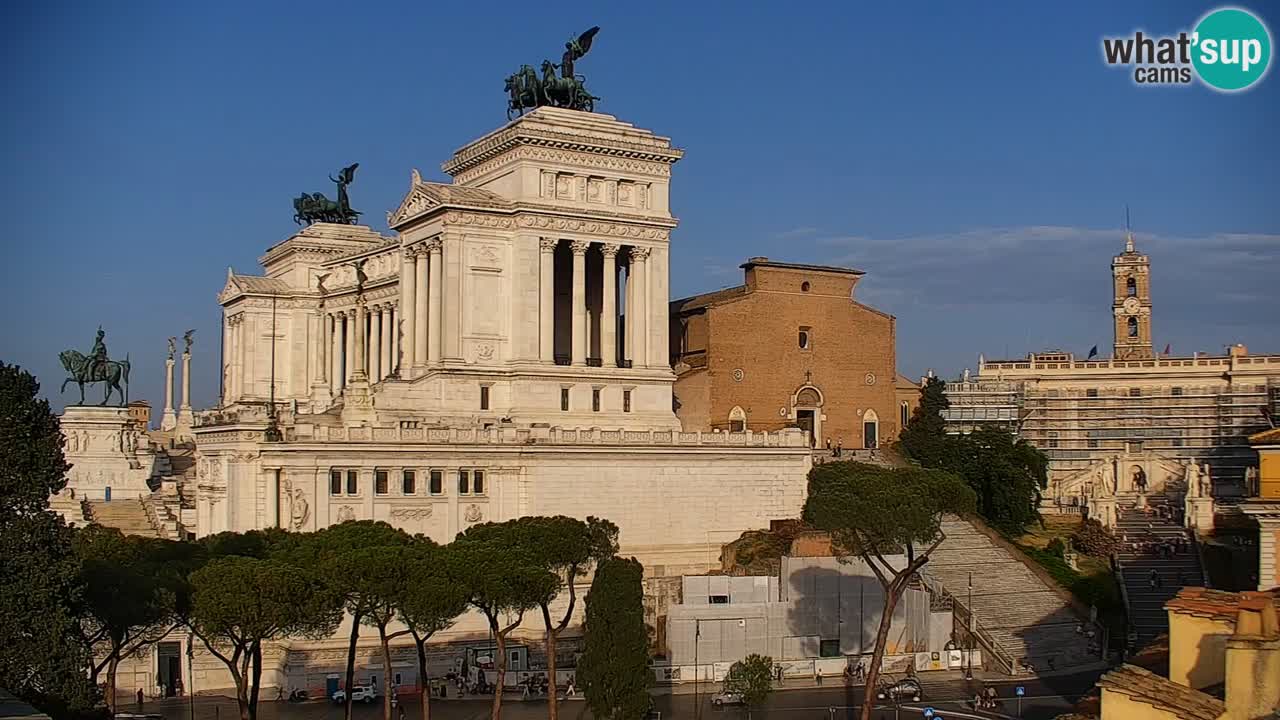Rom Webcam – Vittoriano – Altar des Vaterlands