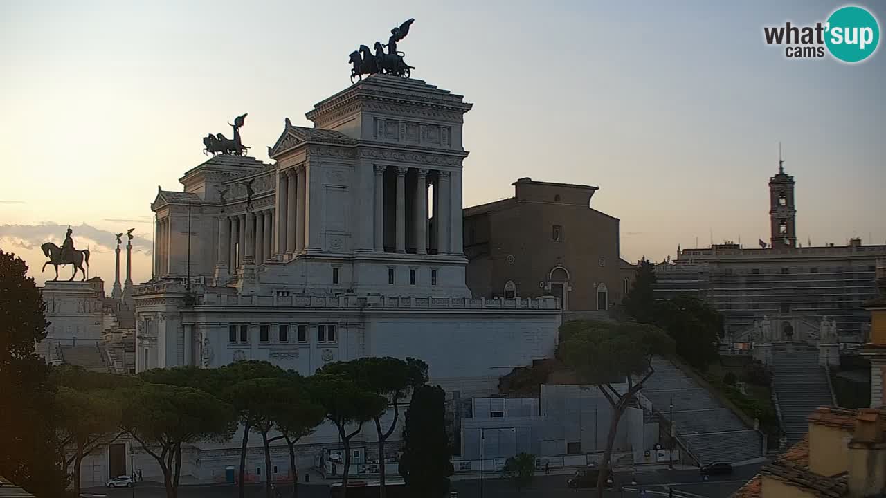 Rome Livecam – Vittoriano webcam – Altare della Patria