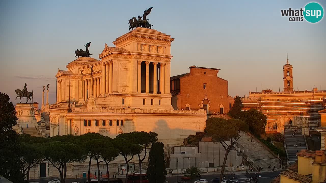 Roma Livecam – Vittoriano webcam – Altare della Patria
