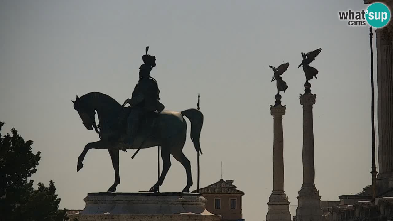Rome Livecam – Vittoriano webcam – Autel de La Patrie