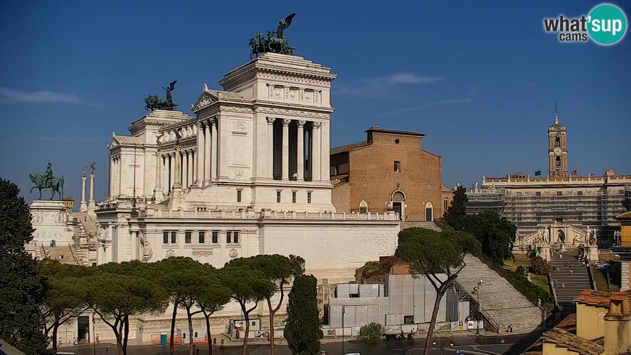 Rome Livecam – Vittoriano webcam – Altare della Patria