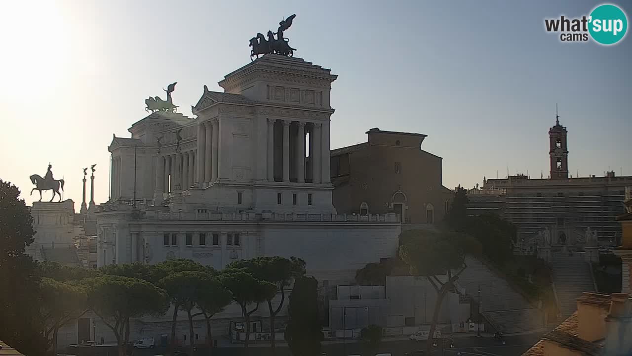 Rome Livecam – Vittoriano webcam – Altare della Patria