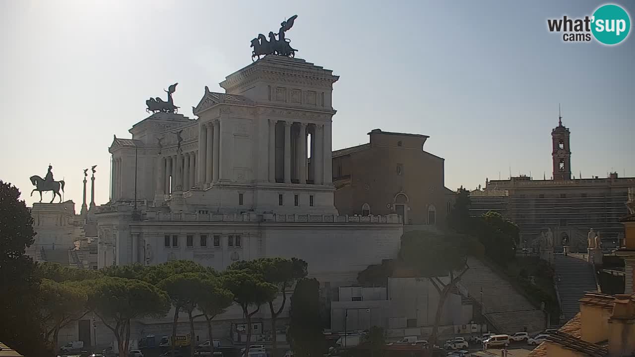 Rome Livecam – Vittoriano webcam – Altare della Patria