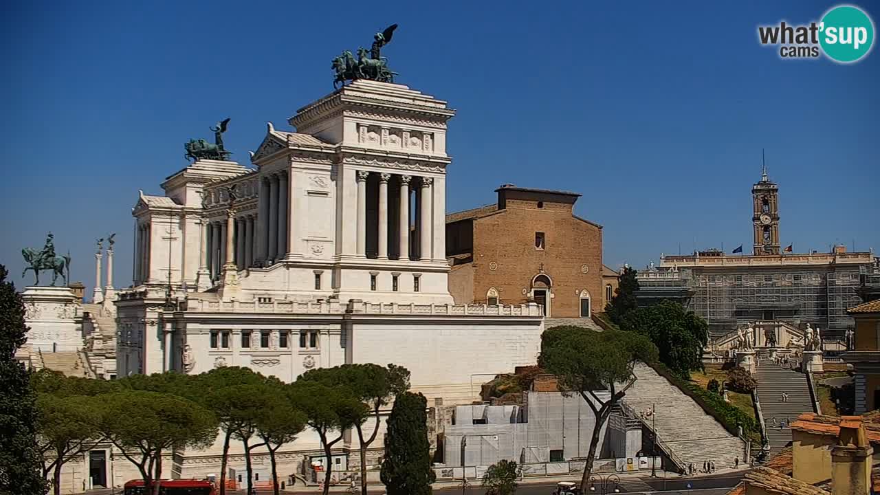 Rome Livecam – Vittoriano webcam – Altare della Patria